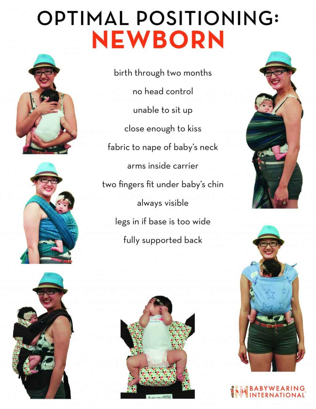 babywearing newborn