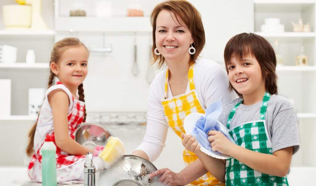 Kids Doing Household Chores