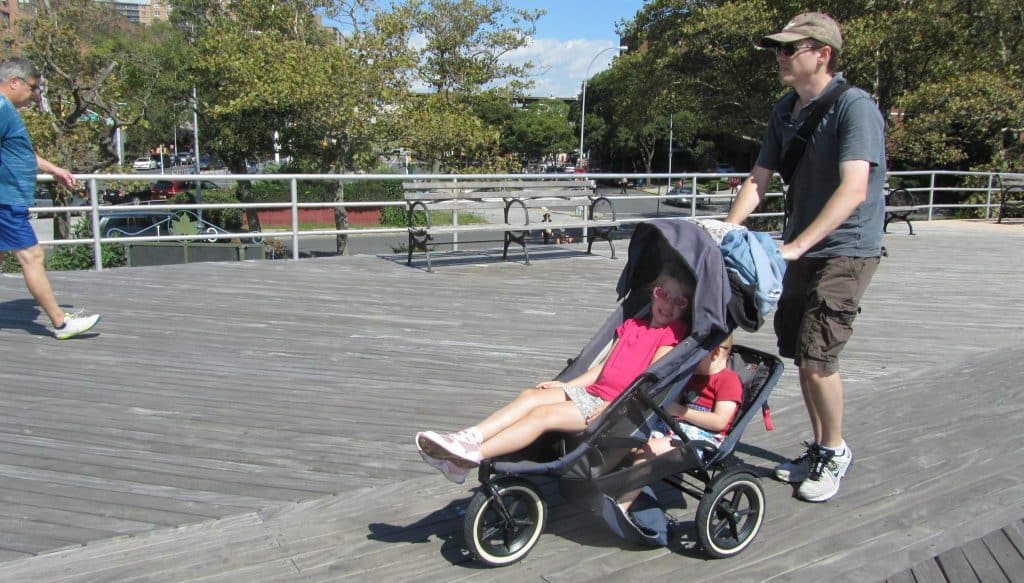too big for stroller