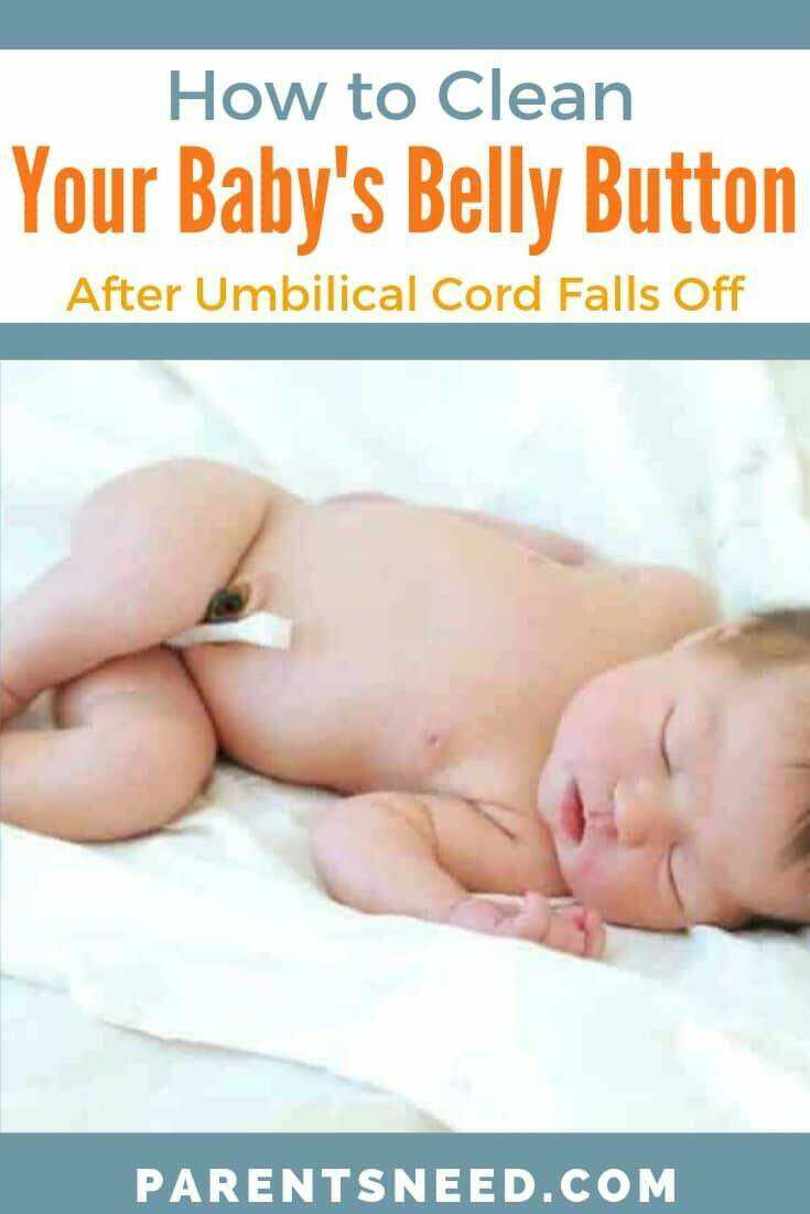 How to Clean Babies Belly Button After Umbilical Cord Stump falls off