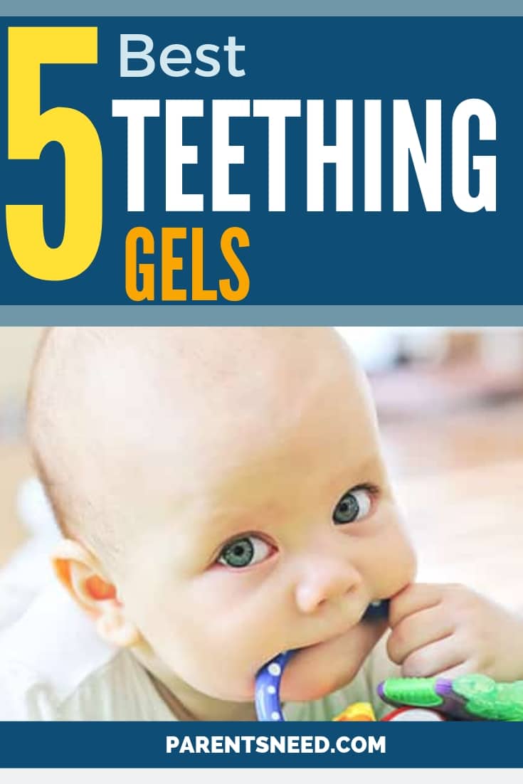 Review of the top 5 best teething gels for your baby