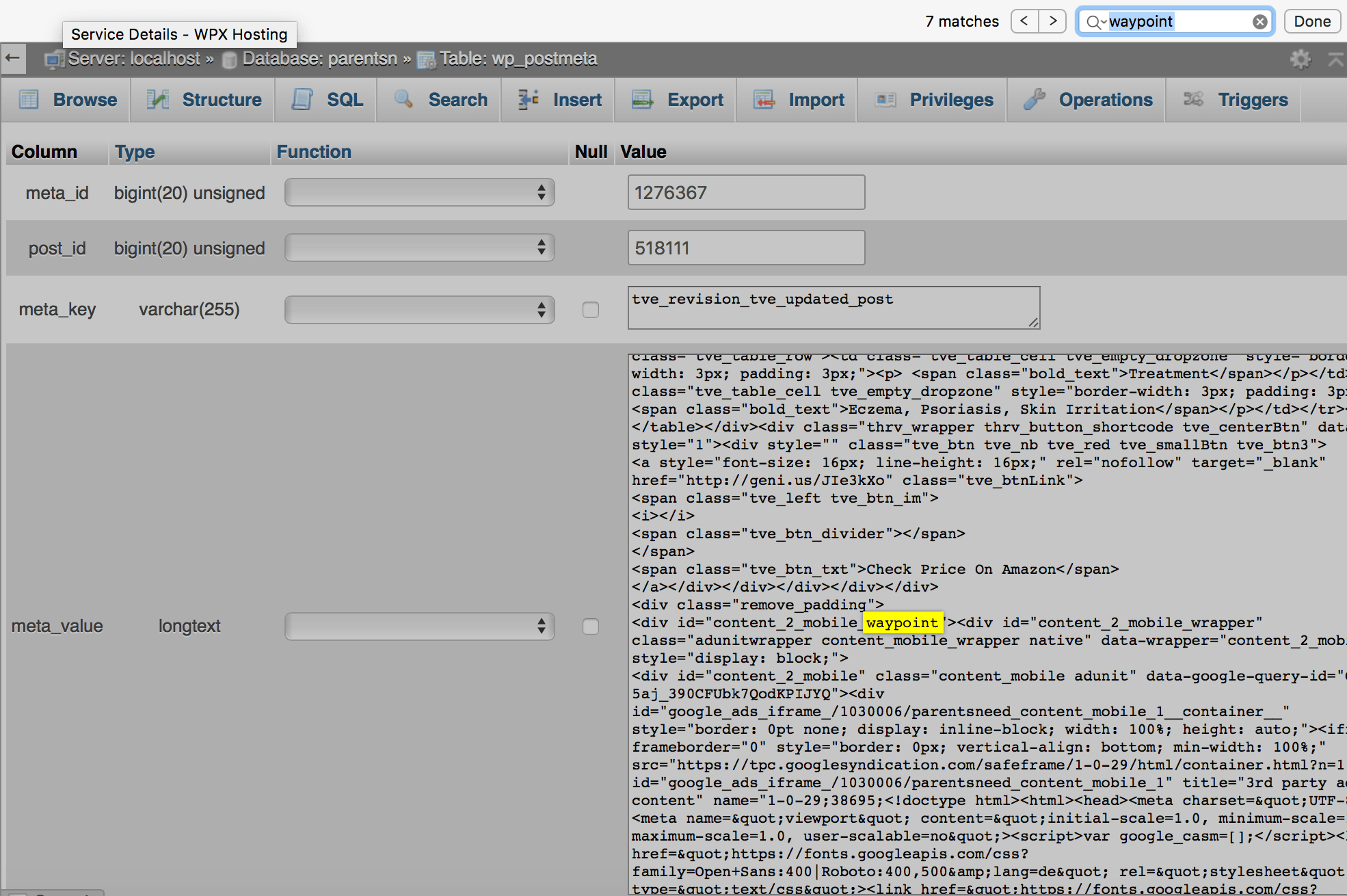 How to remove strange Mediavine Artifacts from your posts