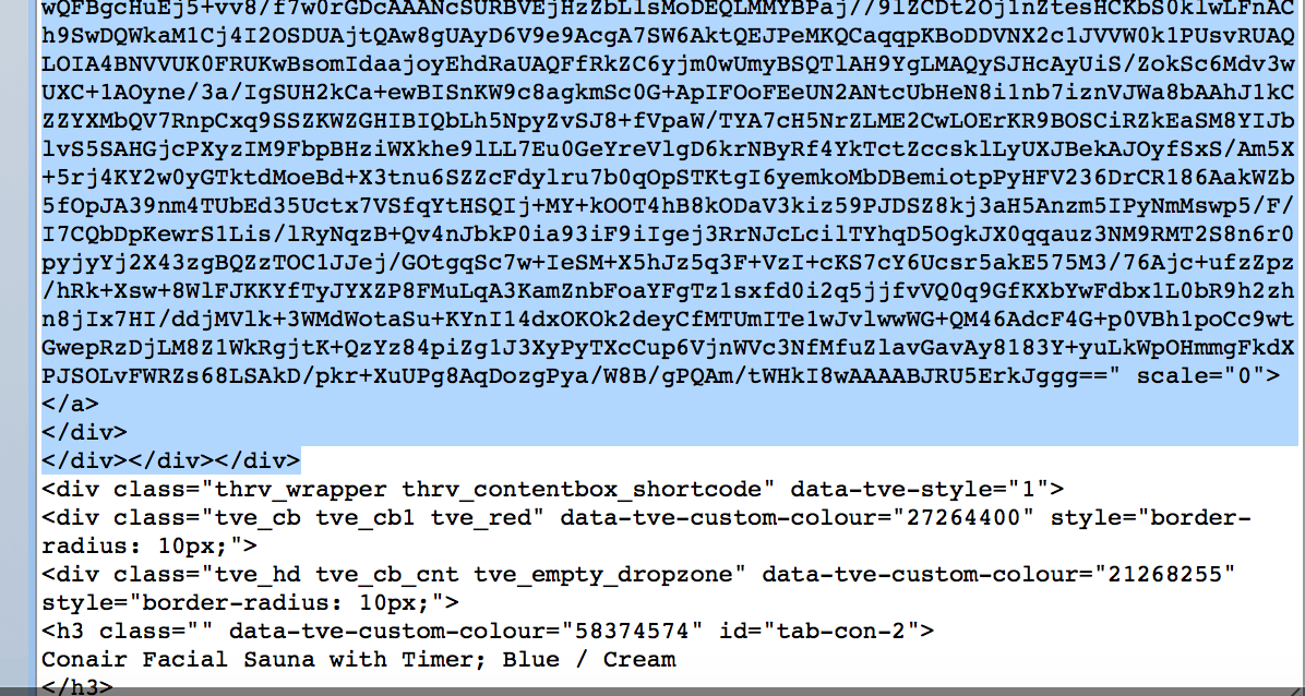 How to remove strange Mediavine Artifacts from your posts
