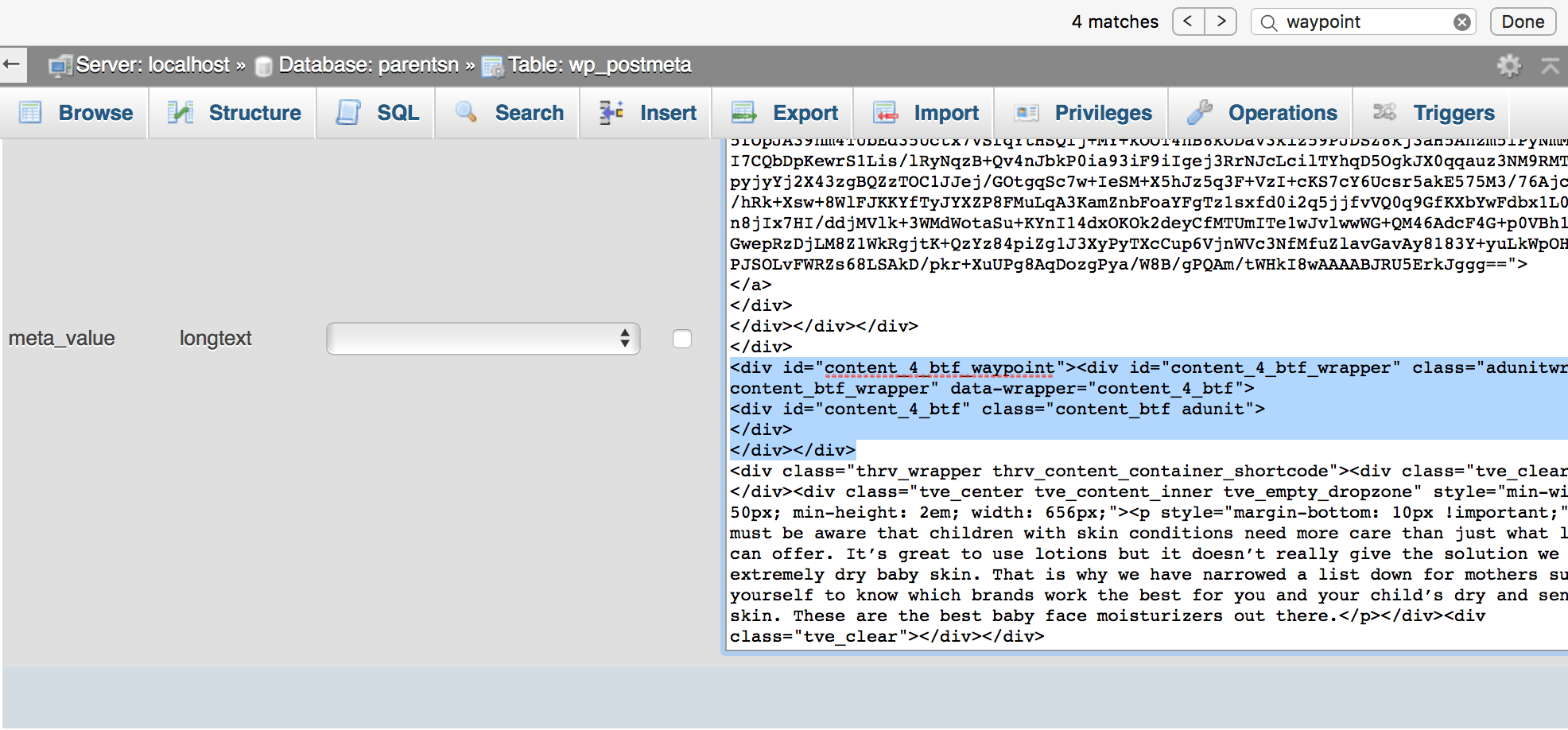 How to remove strange Mediavine Artifacts from your posts