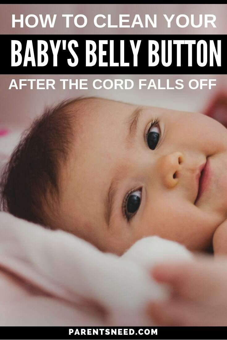 Baby's belly button cleaning guide