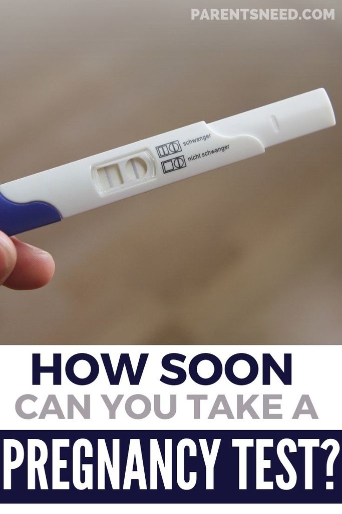 A pregnancy test kit showing positive