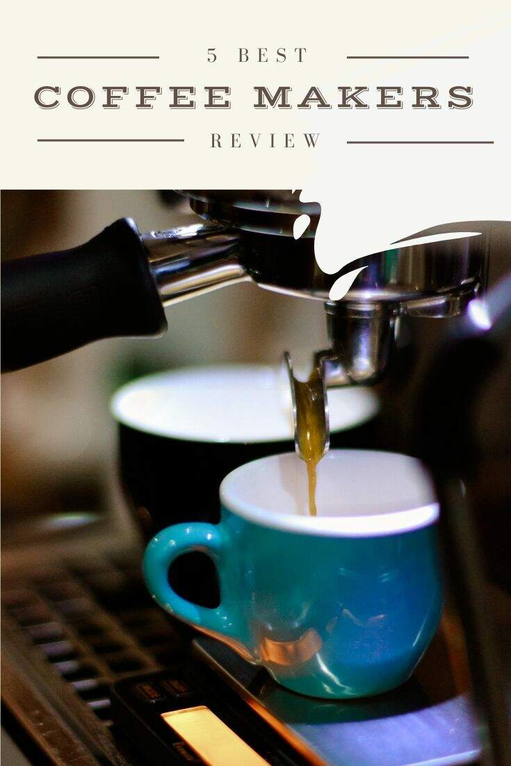 espresso maker brewing coffee