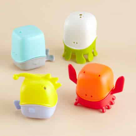 Boon Creatures Interchangeable Bath Toy Cup Set