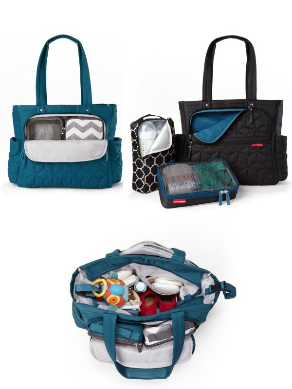 skip hop forma pack & go diaper tote bag