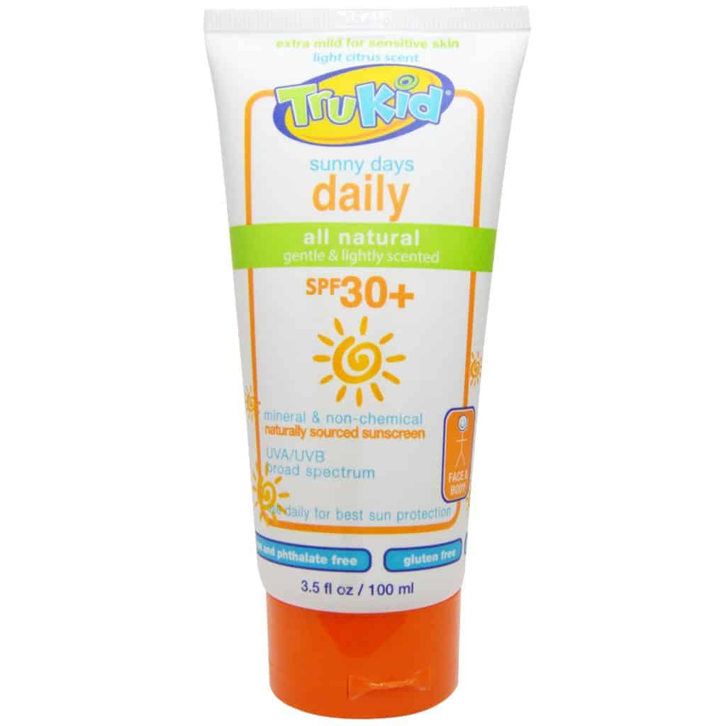 TruKid Sunny Days Daily Sunscreen, SPF 30+