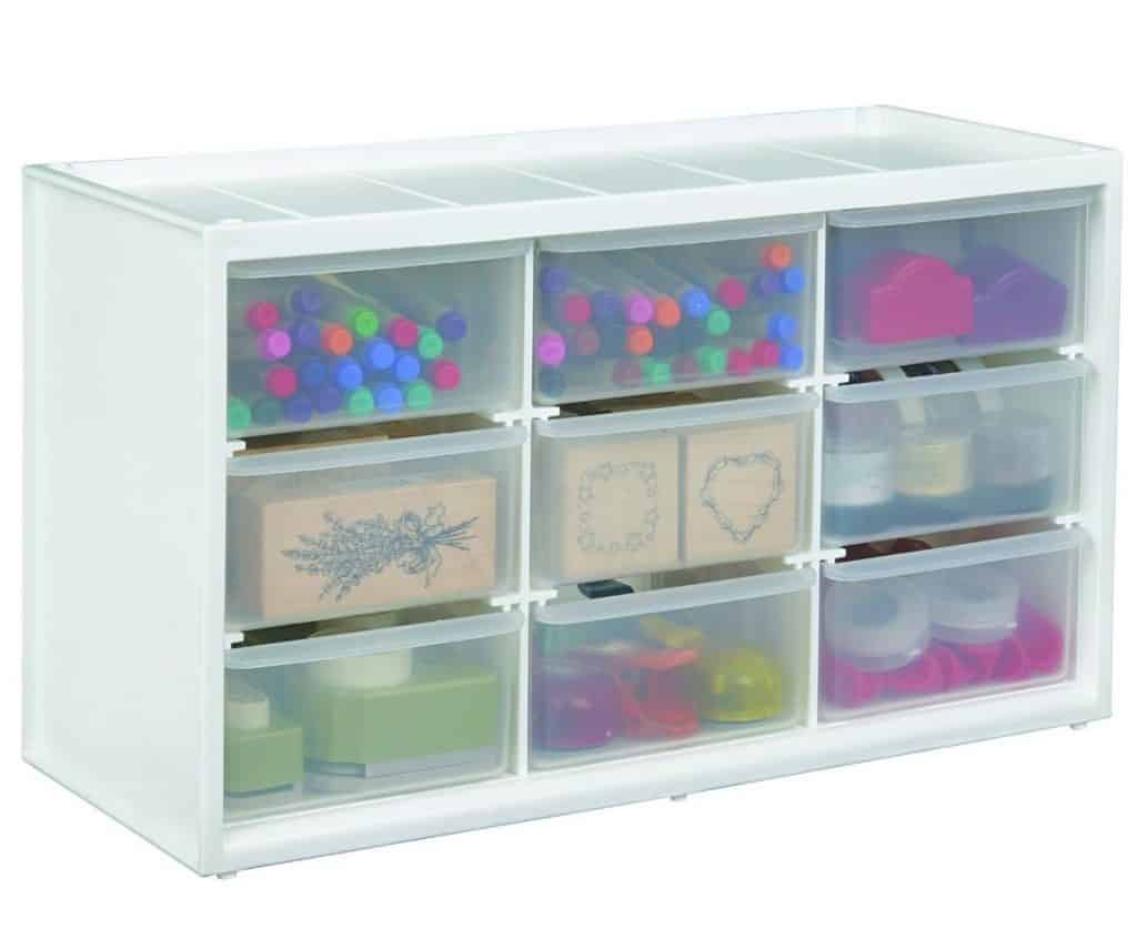ArtBin Store-In-Drawer Cabinet White Art Craft Storage