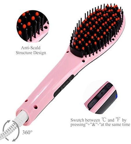 NASV Hair Straightening Brush