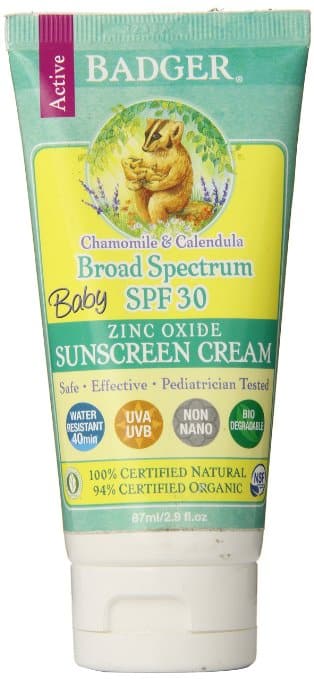 Badger Baby Sunscreen Cream