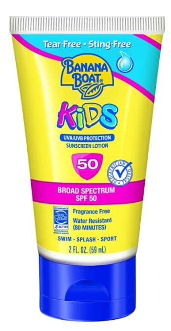 Banana Boat Sunscreen Kids