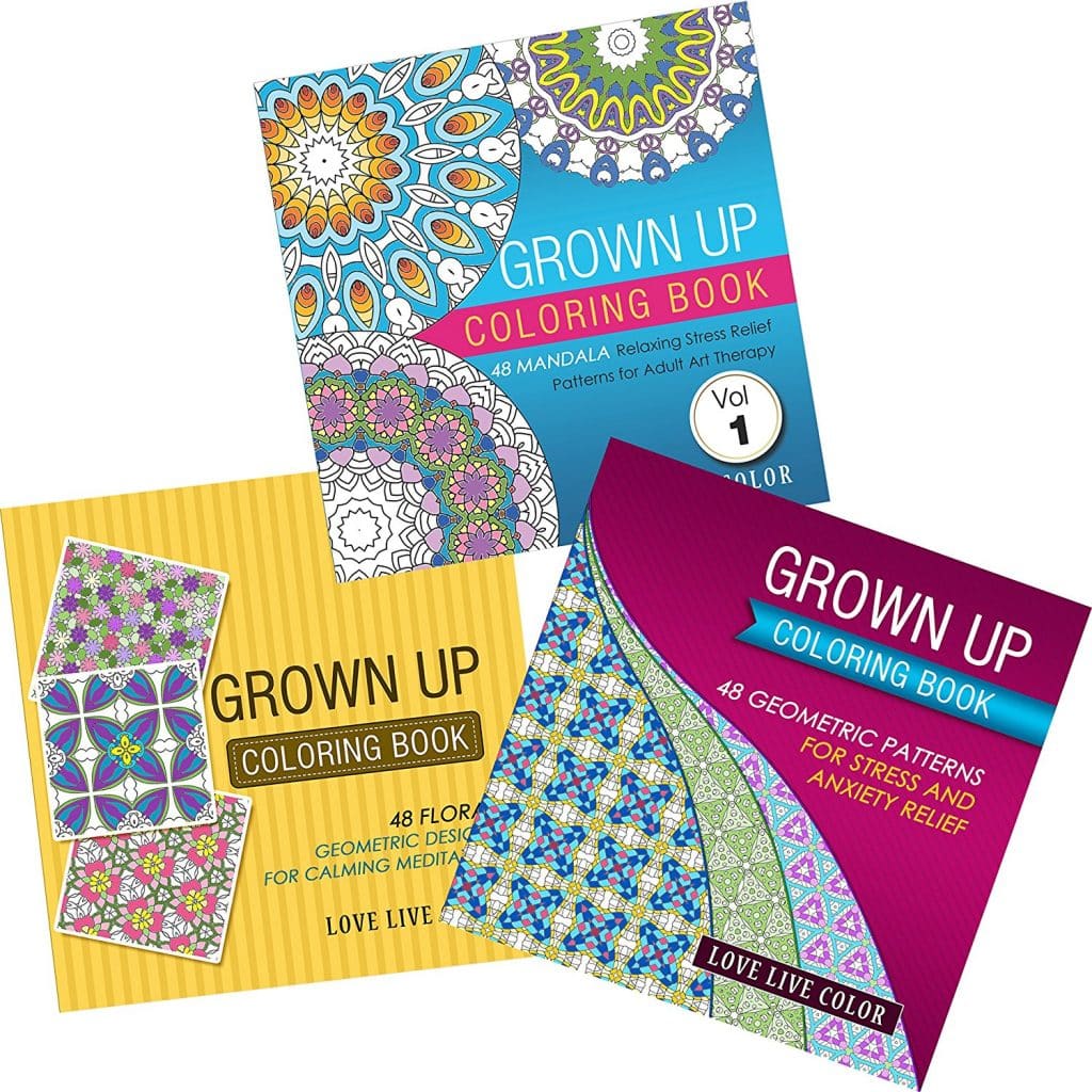Love Live Color - Adult Coloring Book, Set of 3