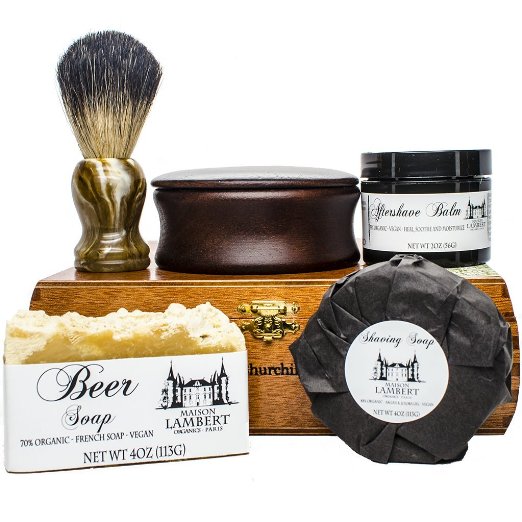 Maison Lambert Deluxe Organic Shaving Kit