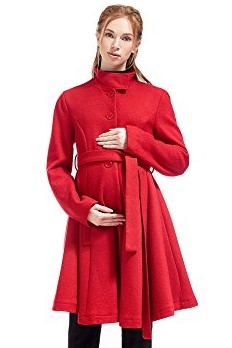 Maternity Coat Beatrice Wool Flared By Nothing But Love