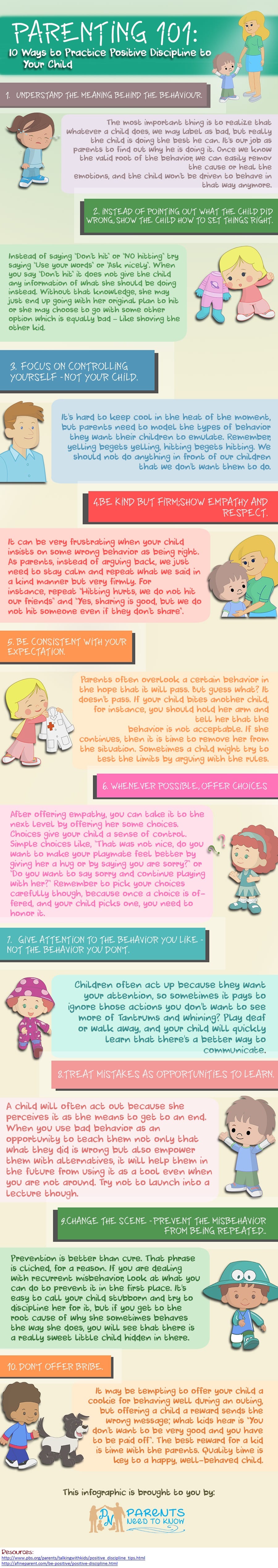 Parenting 101 Ways to Practice Positive Discipline to Your Child