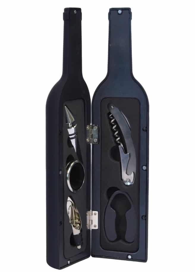 Vina 5-Piece Set Deluxe Wine Bottle Opener Accessories Gift Set