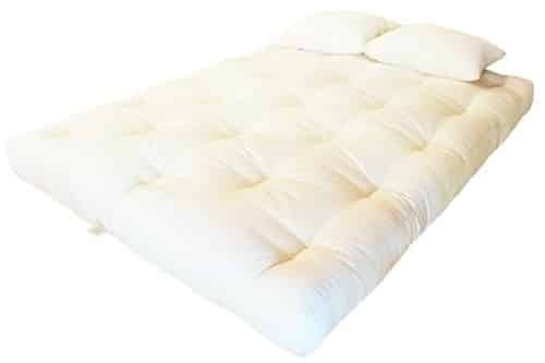 White Lotus Home 100% Organic Cotton and Wool Mattress