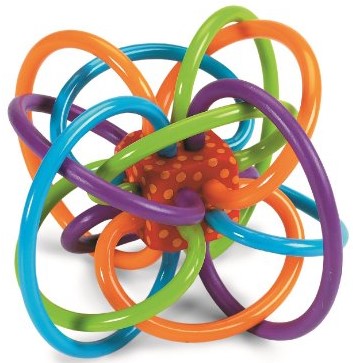 Manhattan Toy Winkel Rattle and Sensory Teether Activity Toy
