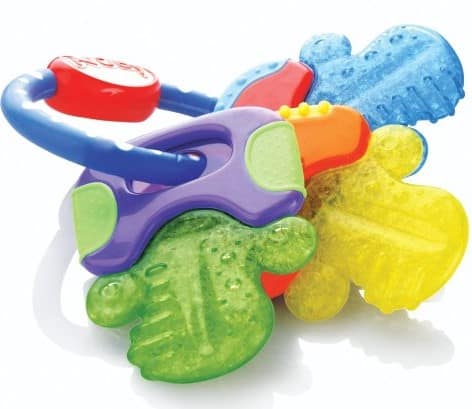 Nuby Icybite Hard/Soft Teething Keys