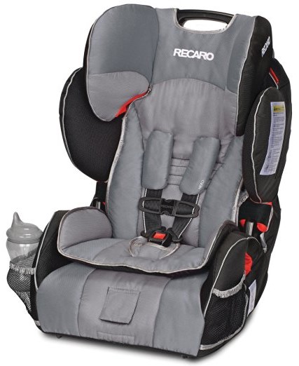 Recaro Performance Sport combination harness to booster car seat 
