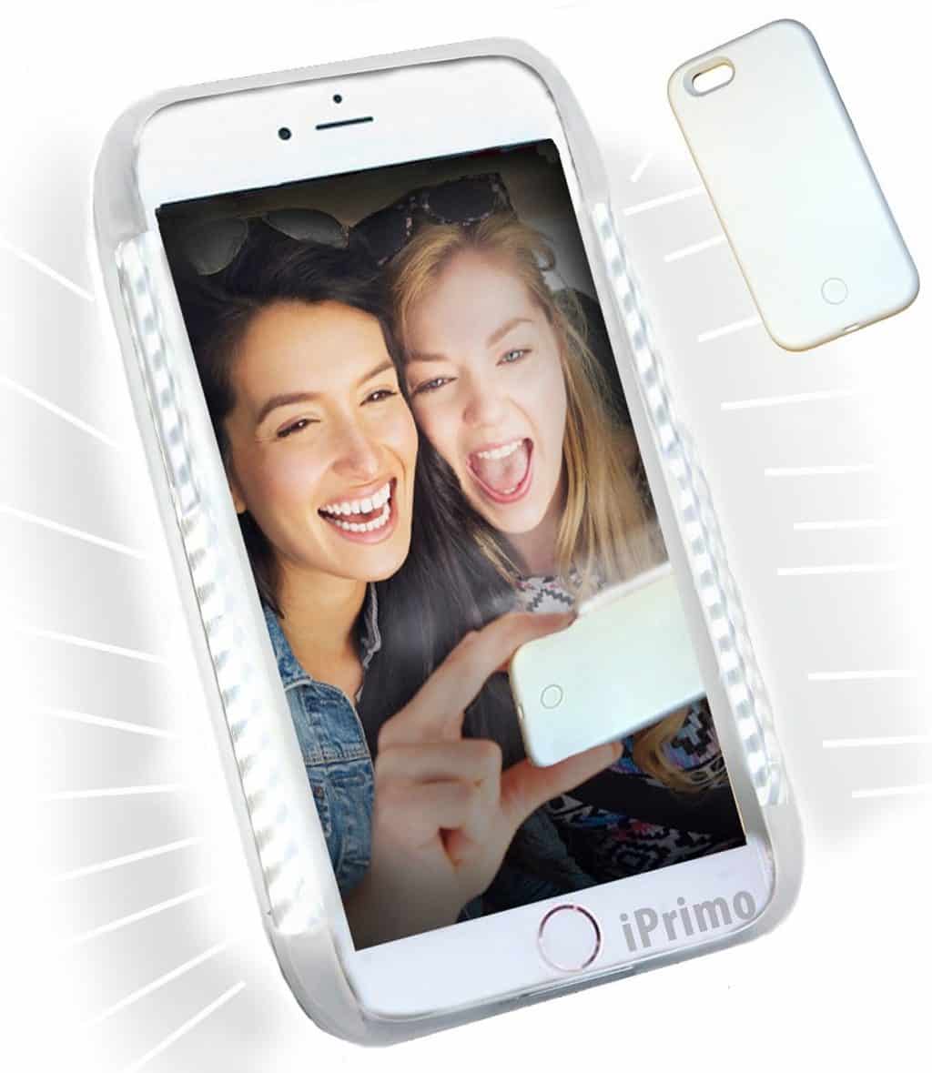 Soft Bright LED Lighting (Dimmable) Cell Phone Case by iPrimio