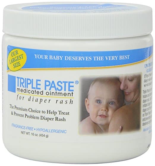 Triple Paste Medicated Ointment for Diaper Rash
