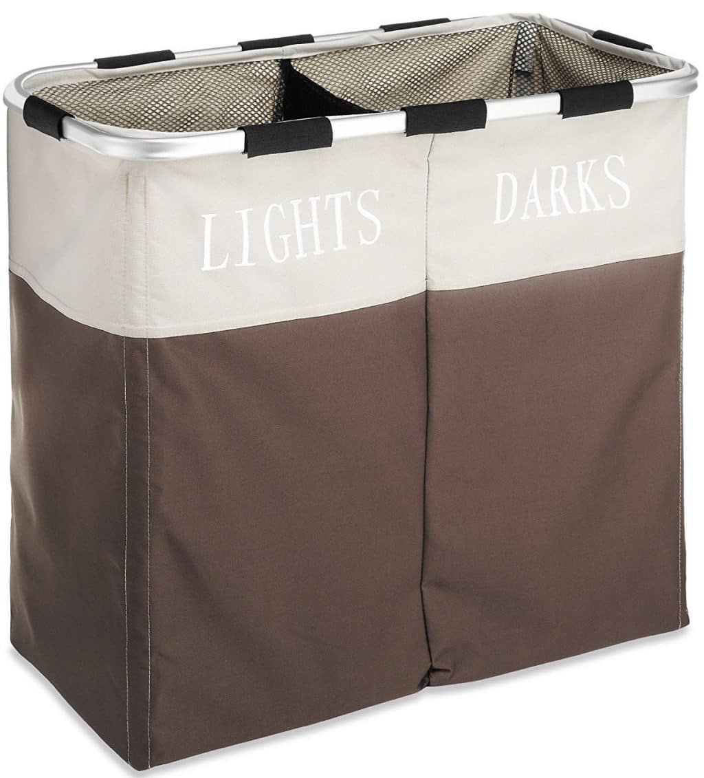Whitmor Easycare Double Laundry Hamper