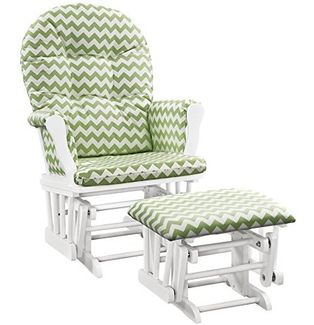 Angel Line Windsor Glider and Ottoman 