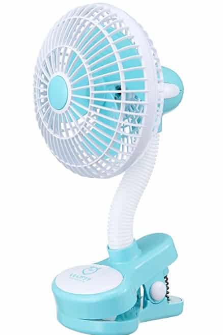 Momonga Safety Clip on Fan 