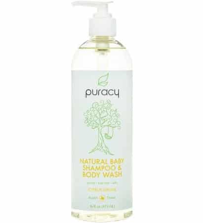 Puracy Natural Baby Shampoo and Body Wash 