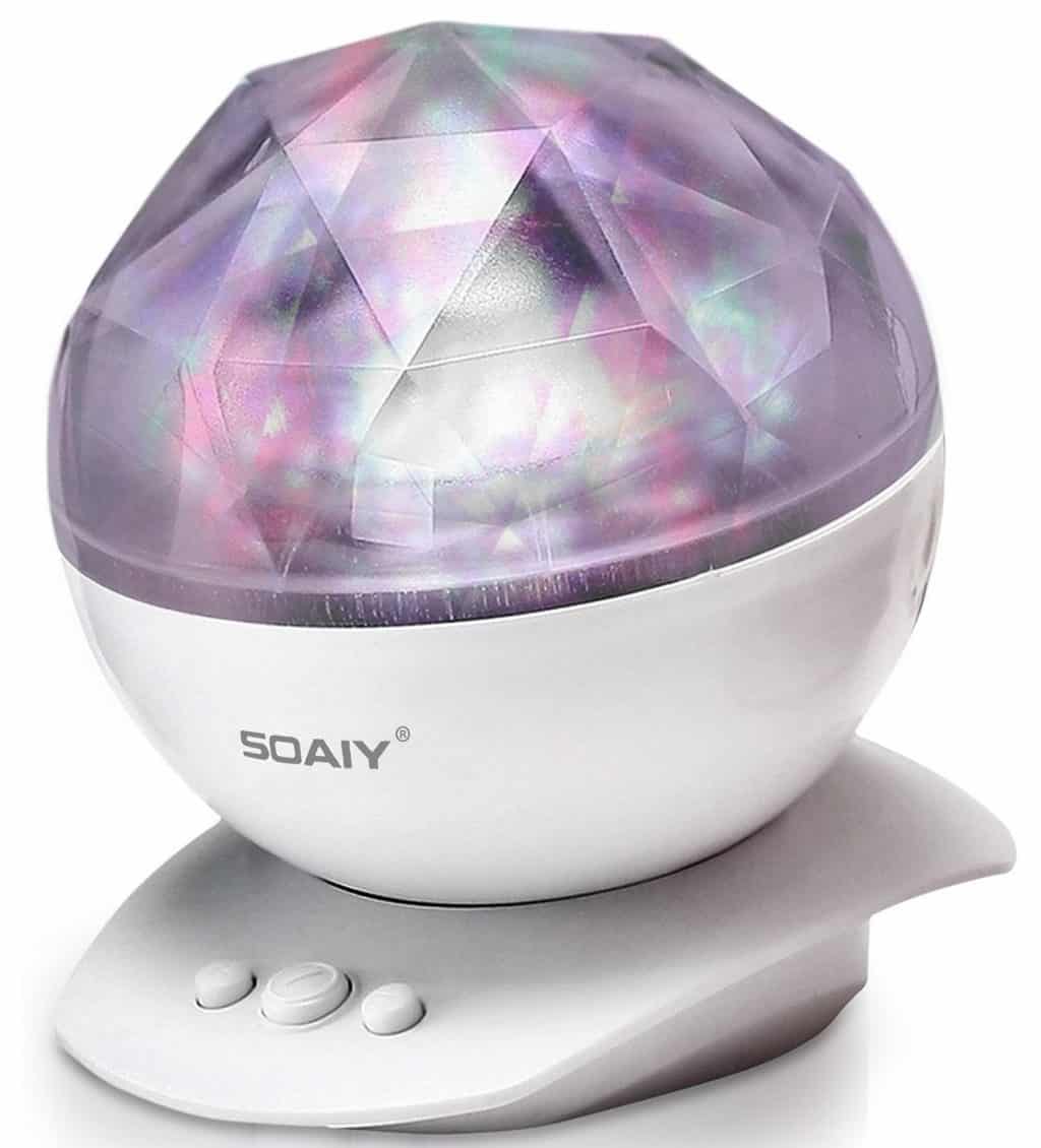 Soaiy Projection LED Night Light Lamp