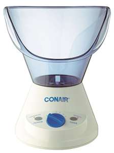 Conair Facial Sauna with Timer Blue Cream