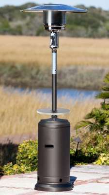 Fire Sense 46,000 BTU (XL-Series) Matte-Mocha Patio Heater