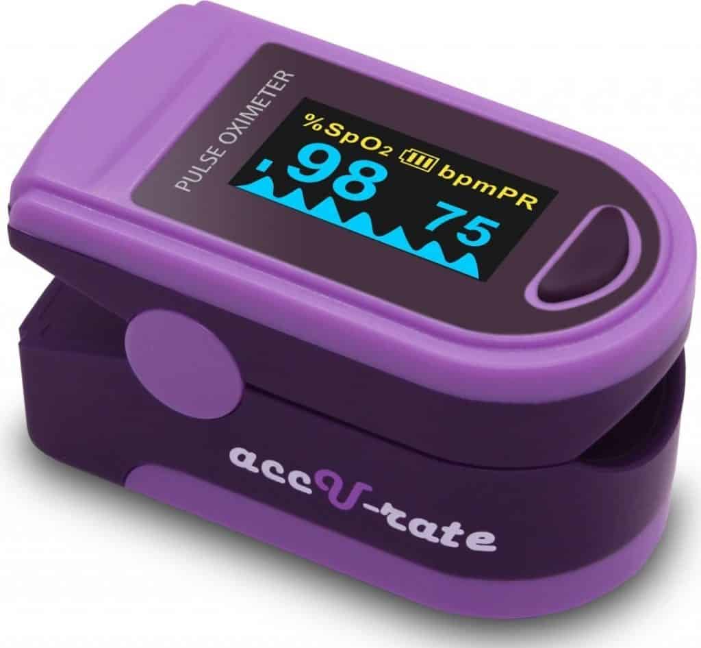 Acc U Rate Pro Series CMS 500D Deluxe Pulse Oximeter
