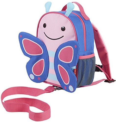 Skip Hop Zoo Little Kid and Toddler Safety Harness Backpack
