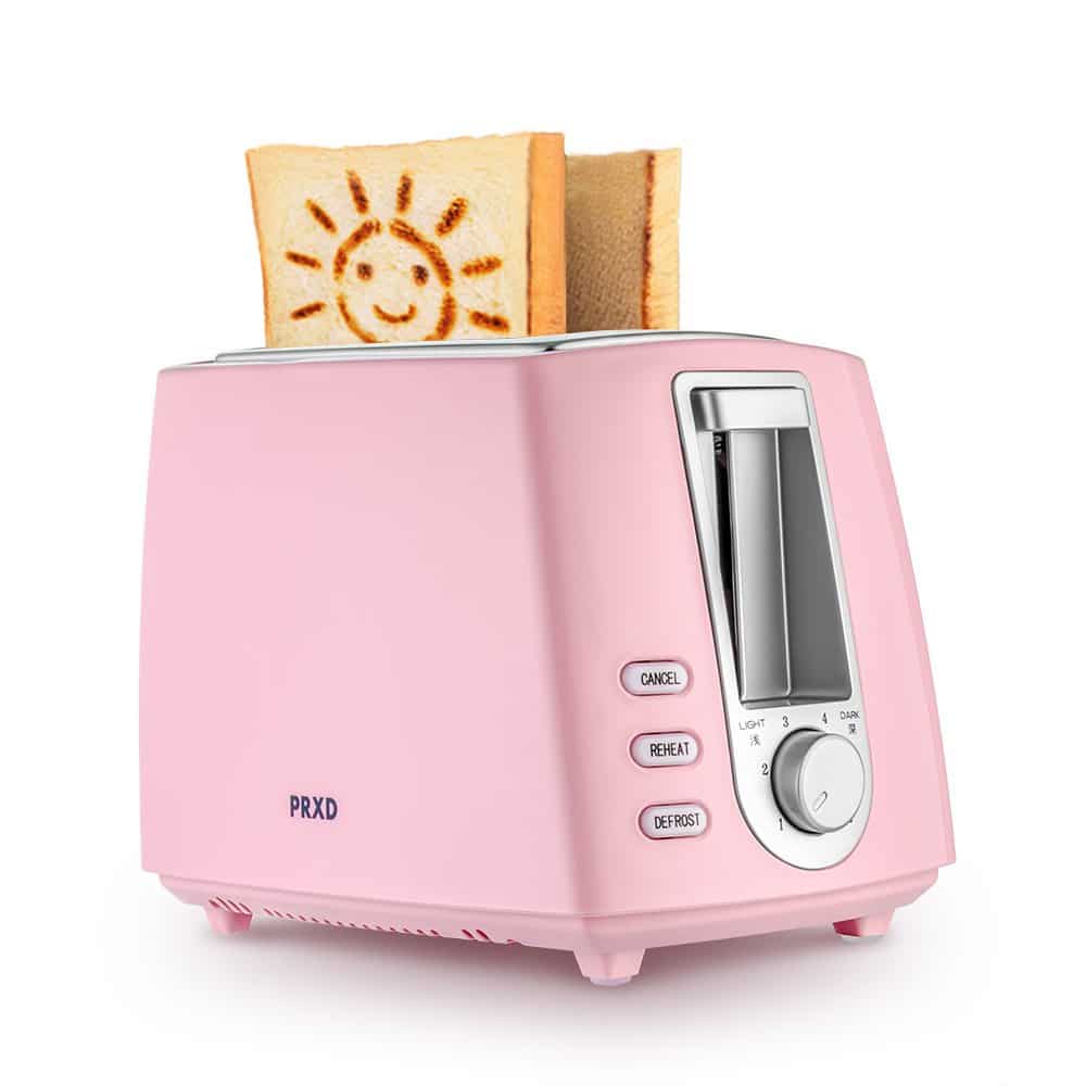 smiley face toaster with keep warm