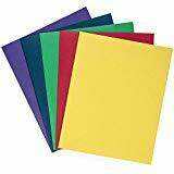5 multicolored folders