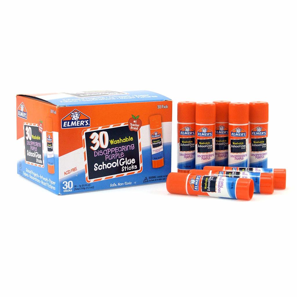 A box of 30 gluesticks
