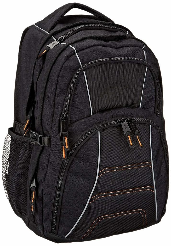 Amazon basic backpack in black